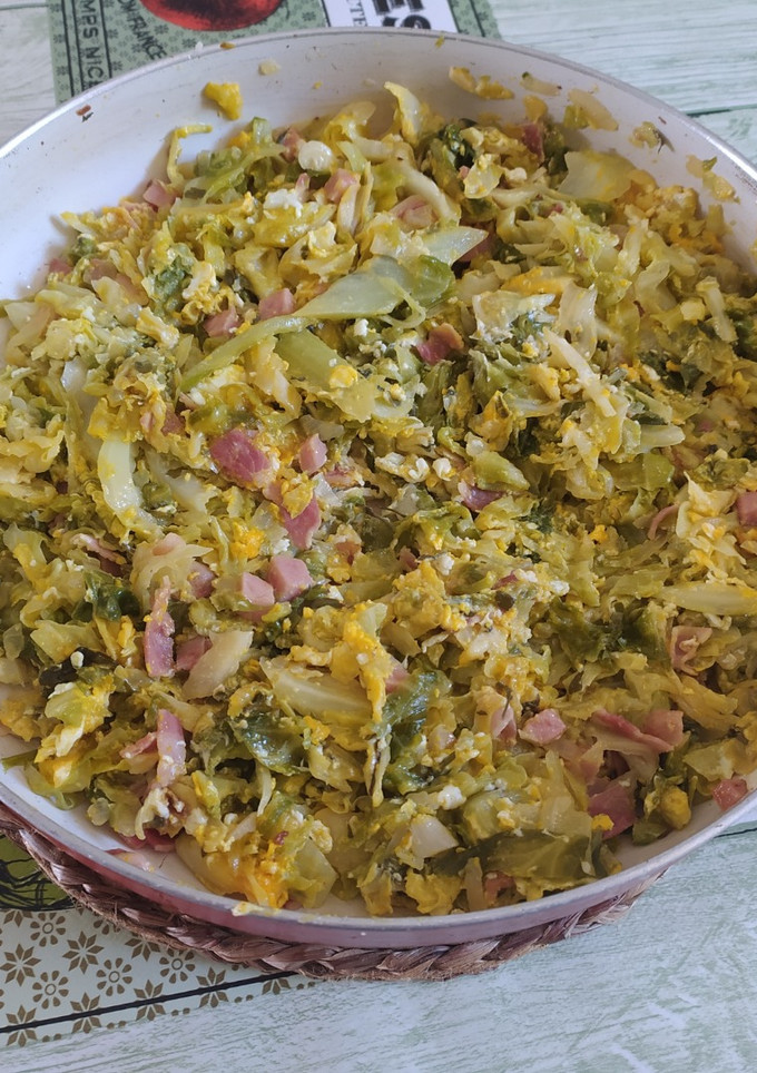 Una foto de Revuelto de repollo
