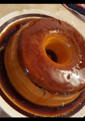 Una foto de Flan casero rápido y fácil