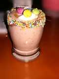 Fruit Cocktail with Milk