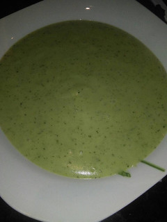 Una foto de Crema de calabacín