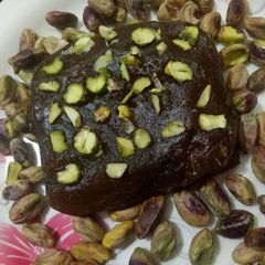 A picture of Sweet potato Halwa.