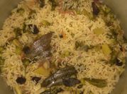 A picture of aloo pulao