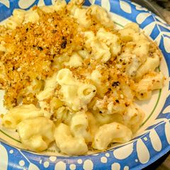 A picture of Southern Macaroni & Cheese.