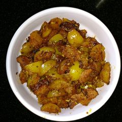 A picture of Amla instant achar.