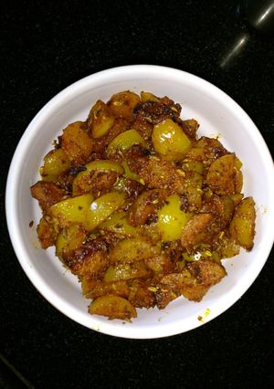 A picture of Amla instant achar.