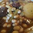 Pochas, borrajas y butifarra negra