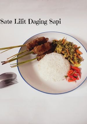 Foto resep Sate Lilit Daging Sapi