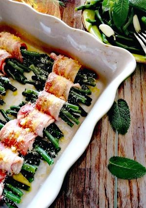 Foto di Involtini di fagiolini e bacon