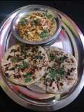 Dhaba-Style Naan Roti and Paneer Chingari