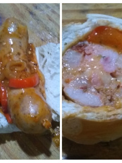 Una foto de Choripan a la Pomarola