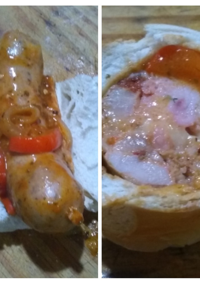 Una foto de Choripan a la Pomarola