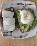 Huevo pochado, desayuno saludable