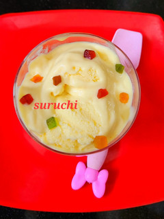 A picture of Mango Ice Cream.