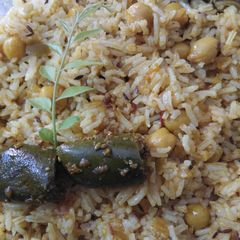 A picture of Chane Wale Rice.