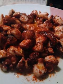 Una foto de Pulpo a la gallega