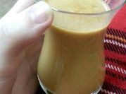 A picture of saffron chai