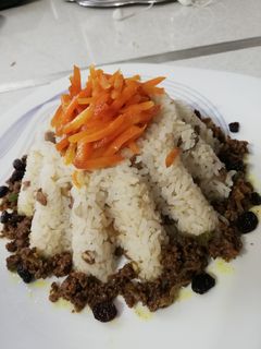 عکسی از دستور عدس پلو