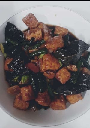 Foto resep Tempe kacang panjang pete kecap