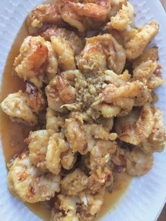 Foto resep Prawn garlic butter sauce
