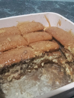 Una foto de Postre improvisado con vainillas FÁCIL