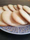 Vainillas sin gluten y vegan con aquafaba