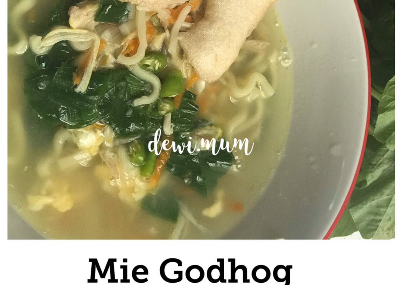 Mie Godhog rawit ijo