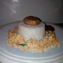 A picture of Coconut white rice.