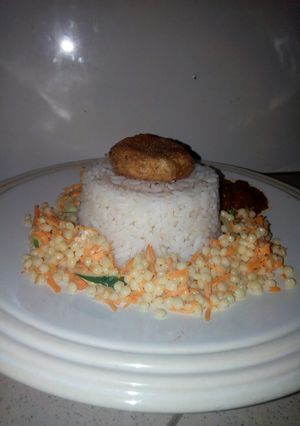 A picture of Coconut white rice.