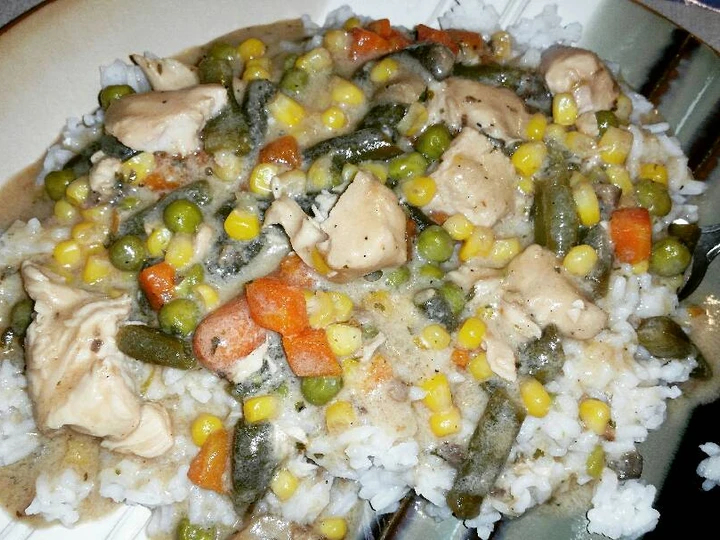 Easy Steps Make|Recipe} Mushroom Ranch Chicken Over Rice, Tasty