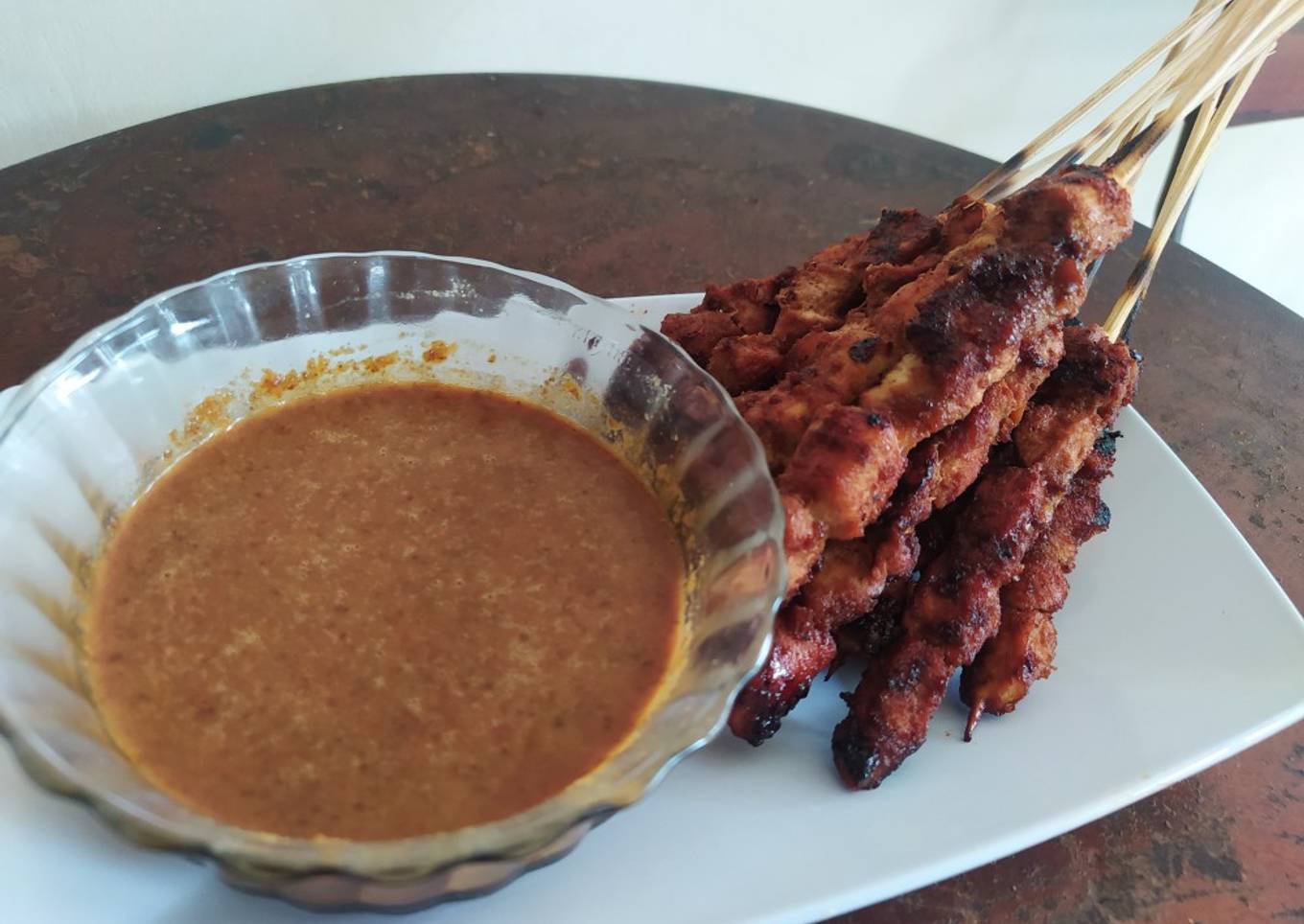 Sate ayam home made