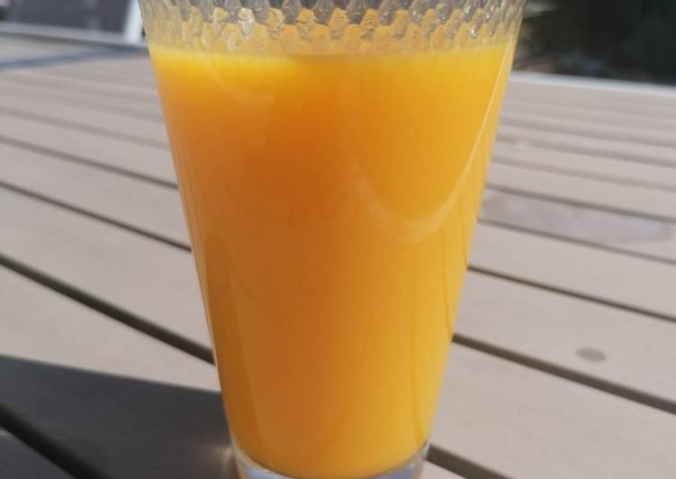 La Délicieuse Recette du Jus orange mangue