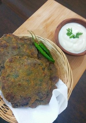 A picture of Milliet flour flat bread.