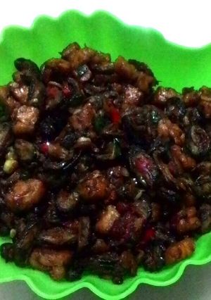 Foto resep Sambel goreng kerang tempe simple ga ribet