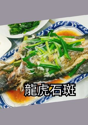 清蒸龍虎石斑 的食譜成品照片