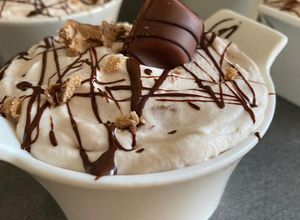 Une photo de Dessert façon tiramisu au Kinder Bueno [sans œuf]
