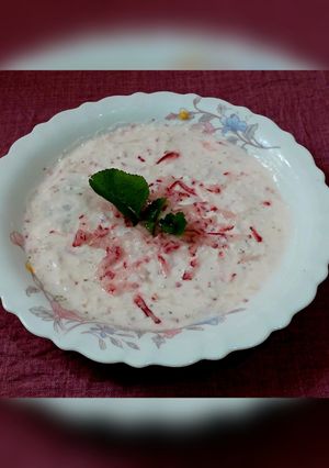 عکسی از دستور بورانی ترب قرمز
