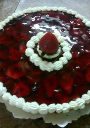 Una foto de Tarta de frutillas