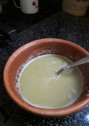 Una foto de Sopa de arveja