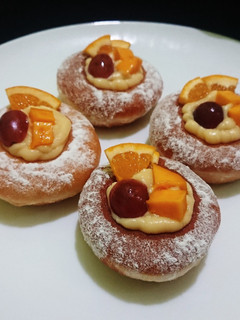 Foto resep Donat Vla Buah