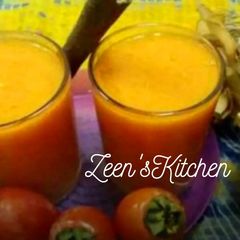 A picture of Persimmon and Orange Smoothie.
