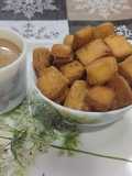 Shakar Pare from left over sugar syrup