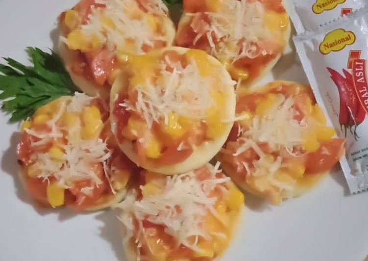 Pizza mini sosis jagung ππ½