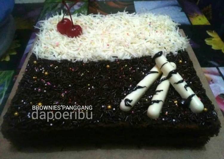 Bagaimana Membuat Brownies panggang yang Lezat Sekali