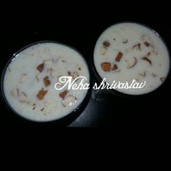 A picture of Badam shake.