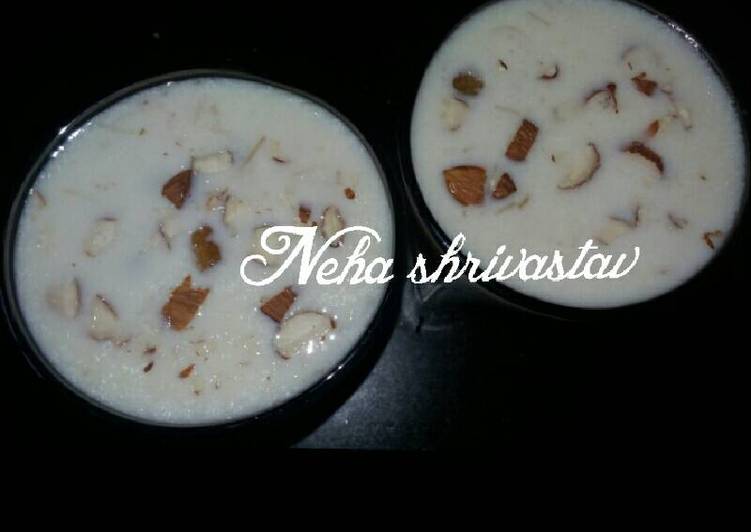 Easiest Way to Diet Delicious Badam shake
