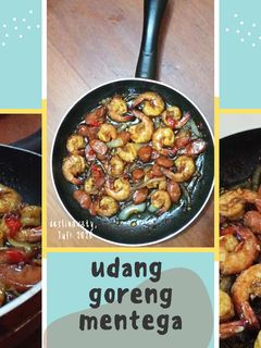 Foto resep Udang Goreng Saos Mentega