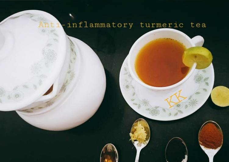 Recipe of Quick Anti-inflammatory tea
