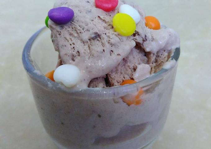 Resep Milky Chocolate Ice Cream, Enak