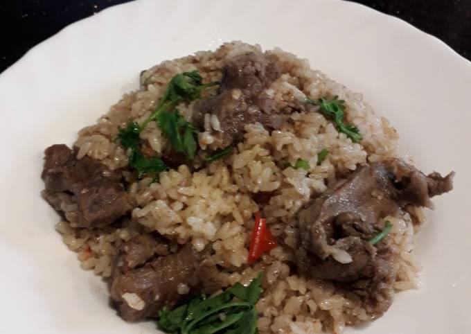 Cara Gampang Membuat Nasi kebuli daging kambing yang Sempurna