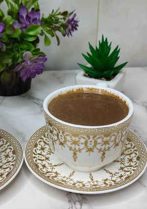 صورة لوصفة قهوة بالحليب